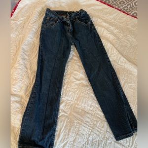 Boys Wrangler boot cut jeans size 10 regular